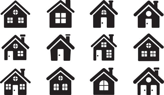 Various house homes buildings architecture real estate