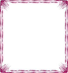 Obraz premium colored border vector frame design