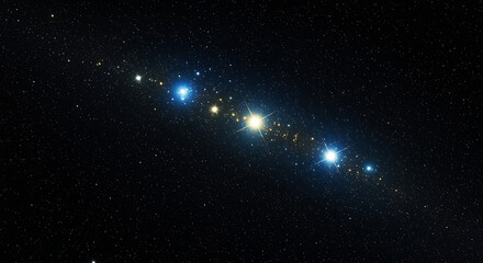 Obraz premium Stunning view of the orion constellation in the night sky