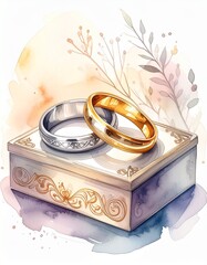 Lenormand Ring Card &ndash; Two Rings Symbolizing Commitment and Promise
（ルノルマンカード「指輪」契約と約束を象徴する二つの指輪）