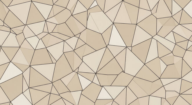 Geometric Mosaic Pattern Background
