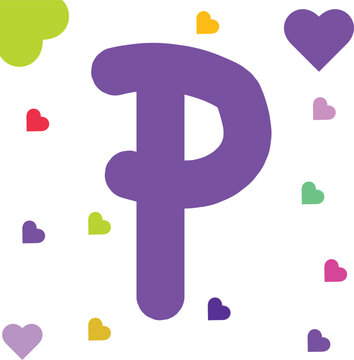 p text design love for  cuple