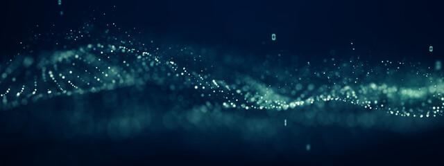 Abstract Data Flow, Digital Wave.