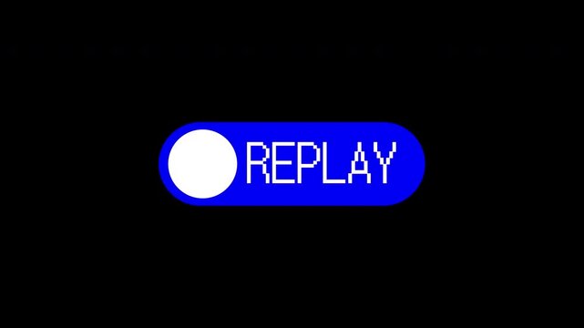 Replay sign icon ideal for multimedia content, video platforms, online courses, and technology website design. Graphic for interactive interfaces.