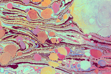 abstract marbled background with patterns