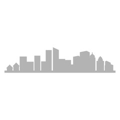 Fototapeta premium City Skyline Silhouette