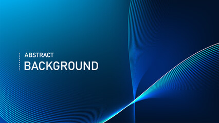 Abstract Technology Background with Data Wave Flow Arrangement, Digital Data Technology Concept for Poster, Brochure, Website, High Tech Network, Modern Vector Illustration, Innovation Presentation