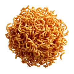 Gathiya thick sev, isolated on transparent background