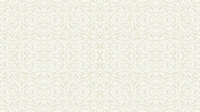 Seamless beige tiny leaf pattern