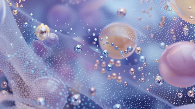 Future health and longevity visualization, abstract biological and digital elements representing long-term wellbeing, smooth gradients and controlled lighting, modern medical editorial aesthetic