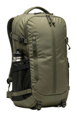 Fototapeta premium Stylish backpack for adventures urban environment lifestyle isolated on transparent background