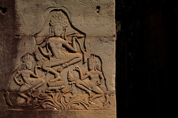 アプサラダンスの壁画