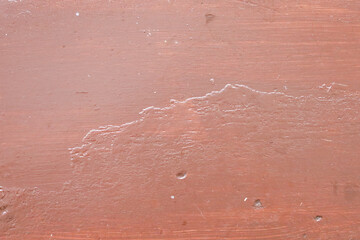 Fototapeta premium Mirukser presents a serene wooden surface marked by natures gentle touch and times subtle artistry