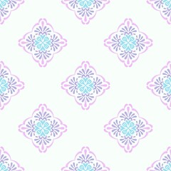 seamless floral pattern, pastel flowers, wallpaper 