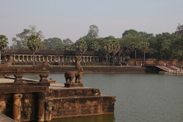 アンコールワットのお濠