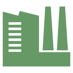 Green Factory Icon