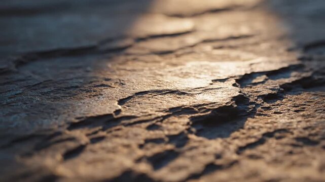 Textured Slate Stone Surface Close-Up