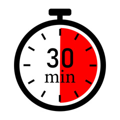 Time running out on 30-minute timer