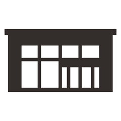 Modern storefront icon