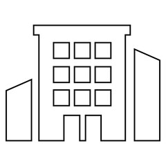 Modern Office Building Icon