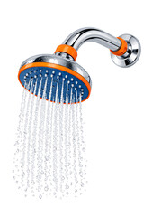 Bathroom Shower Head with Water Spray