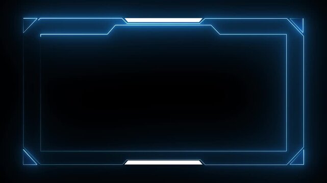HUD display screen frames, info boxes and UI interface of future technology, modern user interface elements, hud control panel. High tech screen digital hologram window, gaming menu cyber monitoring.