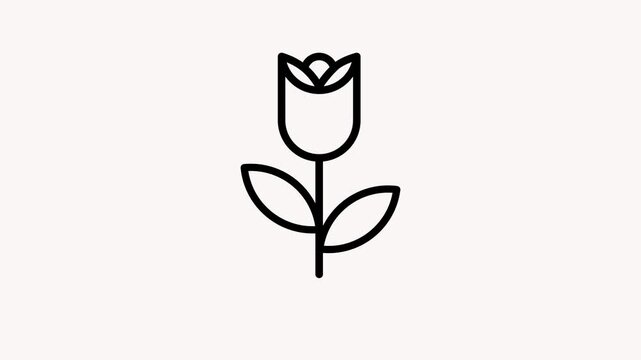 Rose Animation Icon