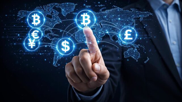 Cashless digital payment innovation transforms global money transfer and online banking economy with secure fintech transaction technology enhancing financial exchange worldwide