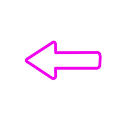 3D purple arrow sign  as a business symbol for direction and success in web design on white background