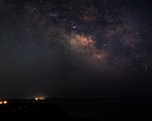 Milky Way Galaxy Stars Night