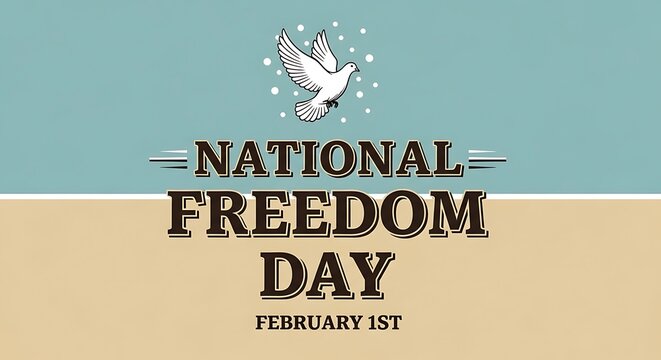National freedom day celebrations on february 1st emancipation and liberty