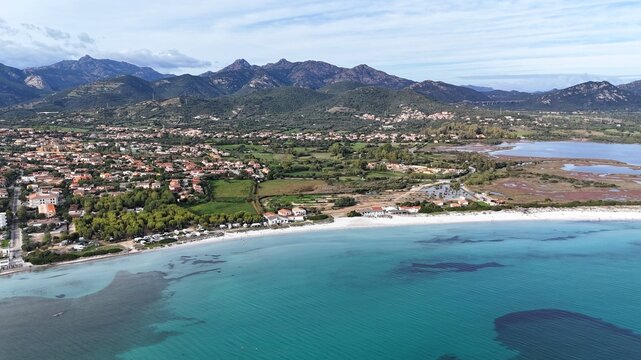 plage de San-Teodoro en Sardaigne, Italie