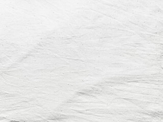 Obraz premium subtle white linen texture with gentle wrinkles on soft blue background radiating calm purity