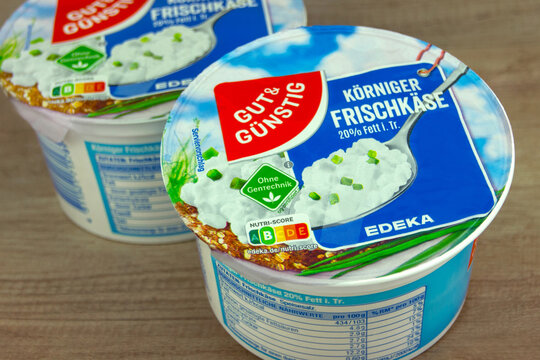 German Cotton Cheese 2 Becher K&ouml;rniger Frischk&auml;se von Gut & G&uuml;nstig  Edeka