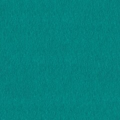 Fototapeta premium Aqua color felt background for design. Seamless square texture, tile ready.