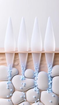 Microneedle spicule technology for transdermal delivery of active ingredients
