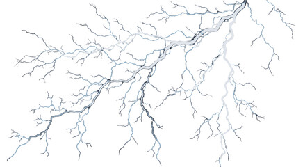 River delta illustration showing water flow and tributaries from an aerial viewpoint