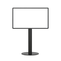 Fototapeta premium Modern tv screen on transparent background