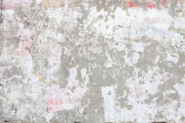 Plexiglas schilderij Verweerde muur Old concrete wall with peeling paint. Grunge background.  © Antonel