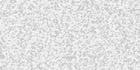 Obraz premium Abstract seamless geometric pattern triangle vector futuristic technology design. Seamless geometric pattern with shapes. Abstract geometric background triangle wallpaper. Gray polygonal background. 