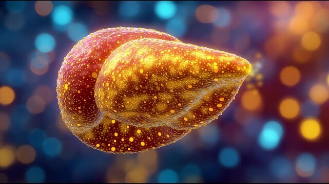 Explore Fatty Liver With Detailed Graphic Illustrations Showing Its Effects, Structure, and Health Impacts, Informing Viewers About Liver Health and Wellness