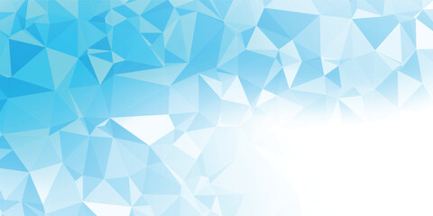 Obraz premium Digital blue diamond blue Low-Poly concept. triangulated texture. Design 3d. diamond concept