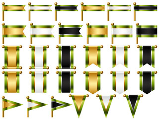 旗、三色、4黄緑