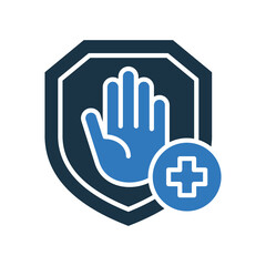 Prevention mixed color icon