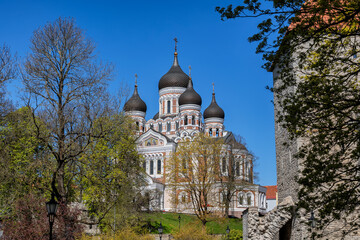 Alexander Nevsky Cathedral In Tallinn