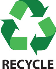 Fototapeta premium recycling green sign green symbol recycling rotation arrow green arrows recycle recycle logo.eps