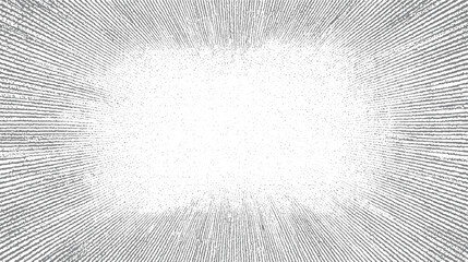 Radial grey lines and dots emanating from a bright white center creating a starburst or ripple effect