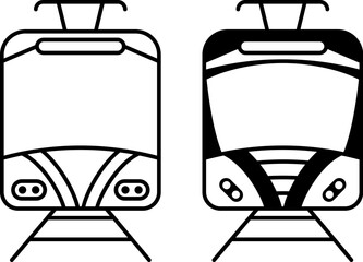 Train, Rail Icon Design