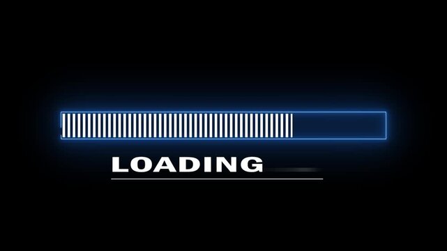 Illustration of a loading bar Animation A set of loading icon Loading bar , loading bar  animation. 4k motion graphics animation.
loading best animation. 4k..