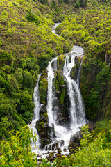 Fototapeta premium Three Waterfalls, Waipunga Falls, New Zealand